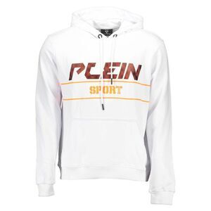 Plein Sport "Bianco Cotton Men Men's Sweatshirt"